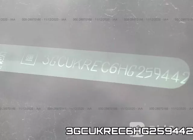 3GCUKREC6HG259442 фото 10