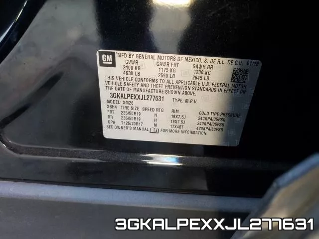 3GKALPEXXJL277631 фото 2