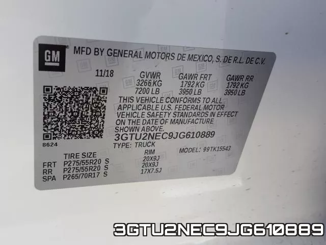 3GTU2NEC9JG610889 фото 2