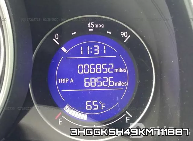 3HGGK5H49KM711887 фото 8