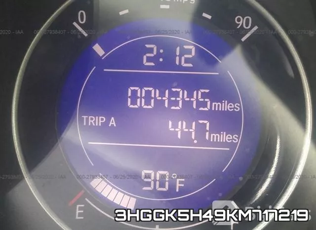 3HGGK5H49KM717219 фото 8