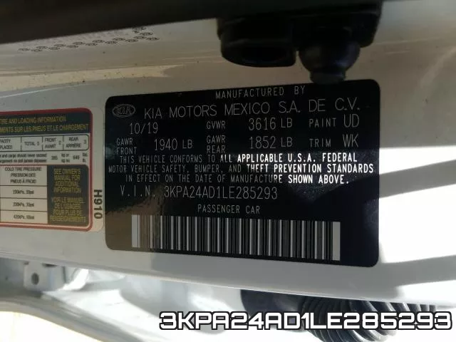 3KPA24AD1LE285293 фото 2