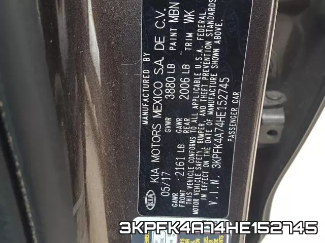3KPFK4A74HE152745 фото 2