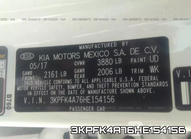 3KPFK4A76HE154156 фото 10