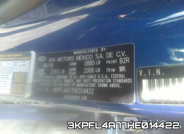 3KPFL4A77HE014422 фото 9
