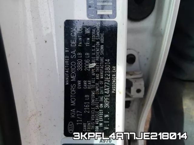 3KPFL4A77JE218014 фото 2