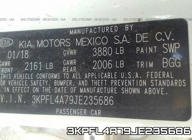 3KPFL4A79JE235686 фото 10