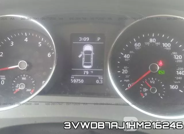 3VWDB7AJ1HM216246 фото 8