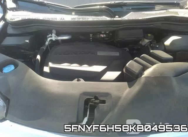 5FNYF6H58KB049536 фото 2
