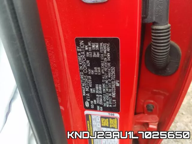 KNDJ23AU1L7025650 фото 2