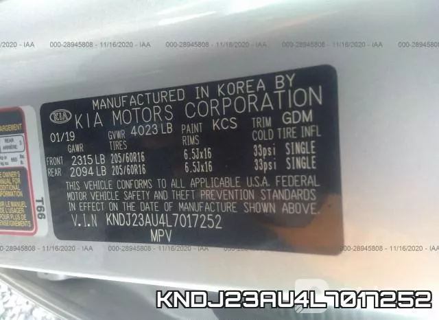 KNDJ23AU4L7017252 фото 10