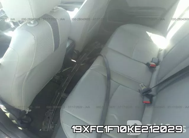 19XFC1F70KE212029 фото 9