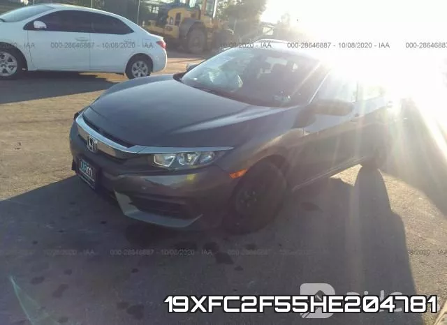 19XFC2F55HE204781 фото 3