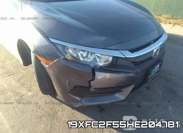 19XFC2F55HE204781 фото 7
