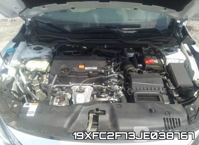 19XFC2F73JE038767 фото 2