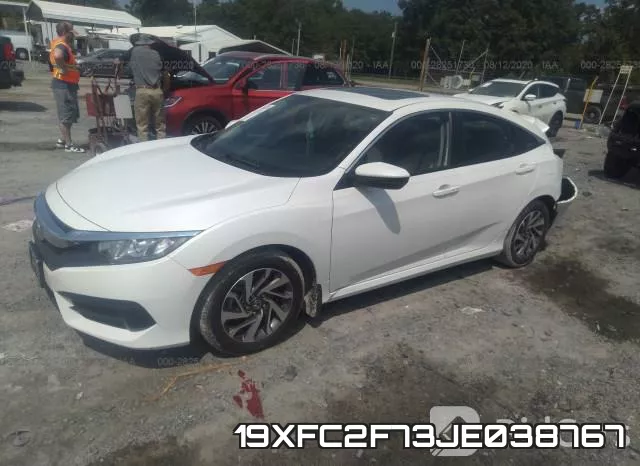 19XFC2F73JE038767 фото 3