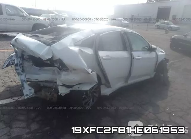 19XFC2F81HE061953 фото 5
