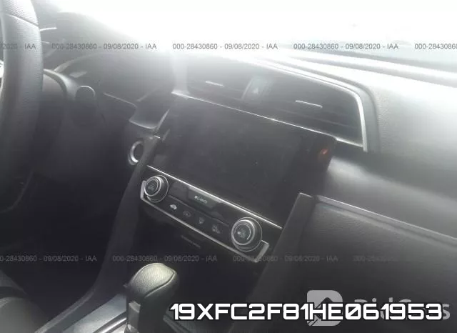 19XFC2F81HE061953 фото 7