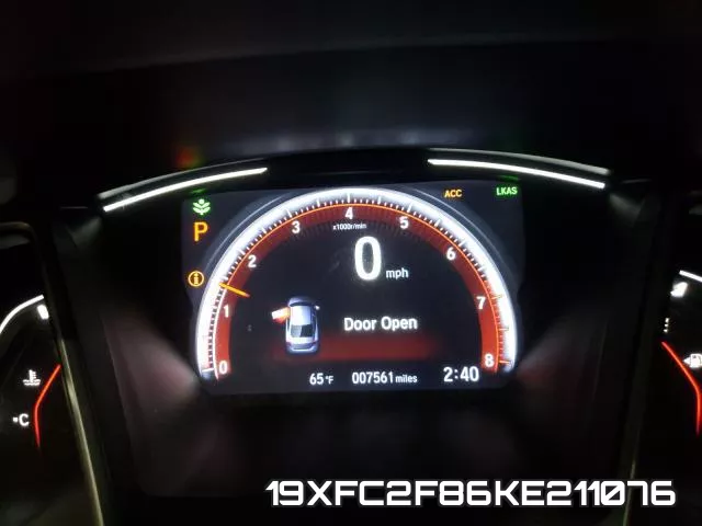 19XFC2F86KE211076 фото 9