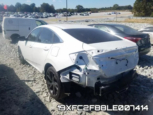 19XFC2F88LE007414 фото 4