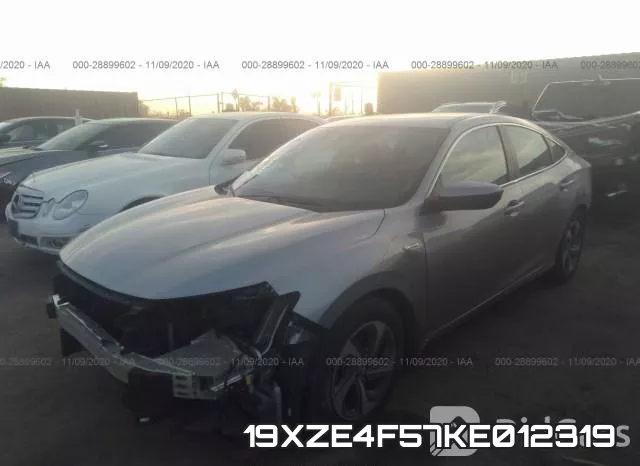 19XZE4F57KE012319 фото 3