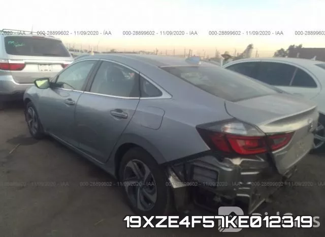 19XZE4F57KE012319 фото 4