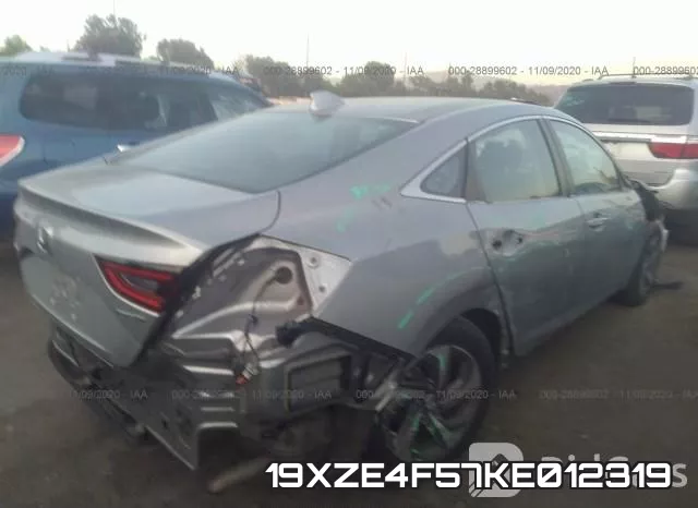 19XZE4F57KE012319 фото 5