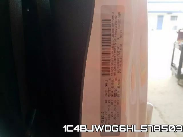 1C4BJWDG6HL578503 фото 2
