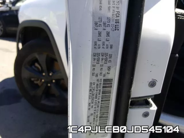 1C4PJLCB0JD545104 фото 2