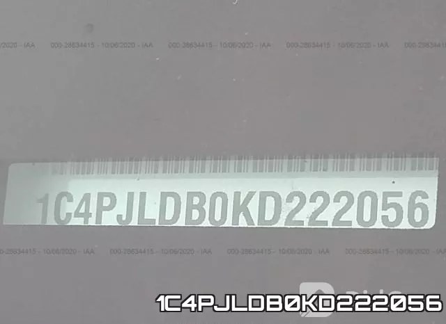 1C4PJLDB0KD222056 фото 10