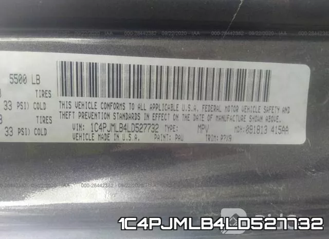 1C4PJMLB4LD527732 фото 9