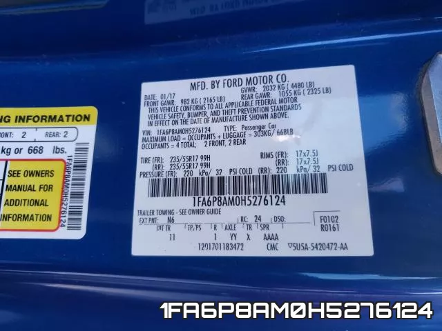 1FA6P8AM0H5276124 фото 2