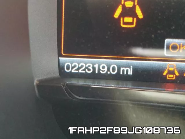 1FAHP2F89JG108736 фото 8