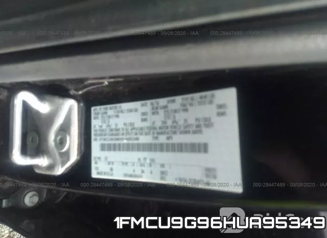 1FMCU9G96HUA95349 фото 10