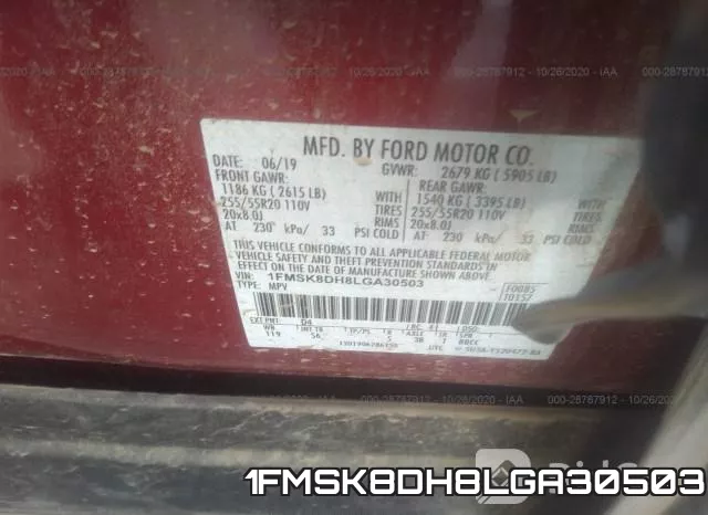 1FMSK8DH8LGA30503 фото 10