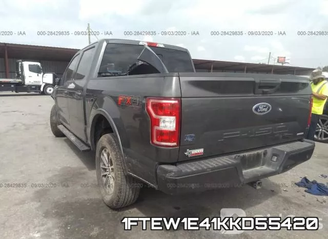 1FTEW1E41KKD55420 фото 4