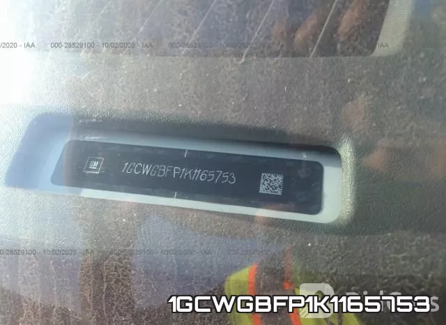 1GCWGBFP1K1165753 фото 9