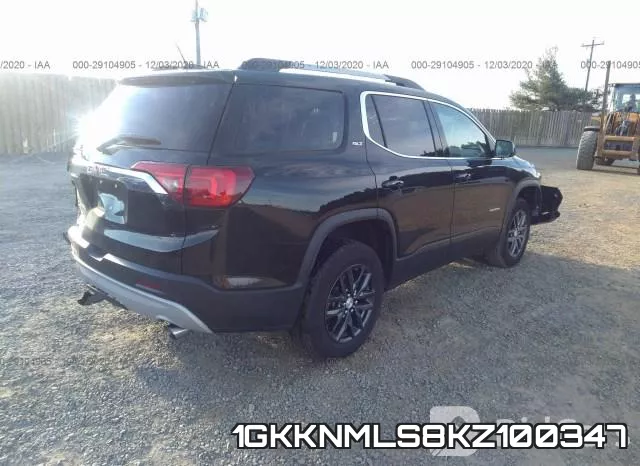 1GKKNMLS8KZ100347 фото 5