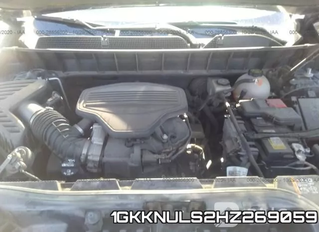 1GKKNULS2HZ269059 фото 2