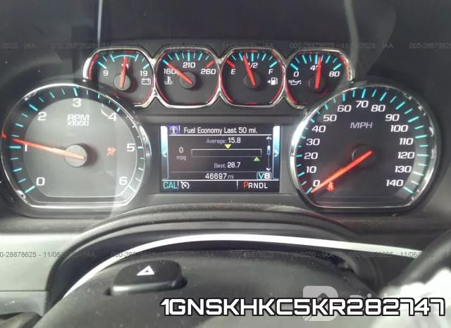 1GNSKHKC5KR282747 фото 7