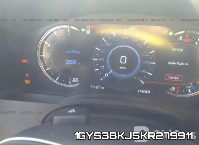 1GYS3BKJ5KR279911 фото 8