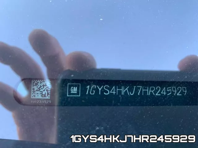 1GYS4HKJ7HR245929 фото 2