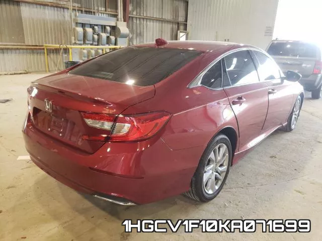1HGCV1F10KA071699 фото 5