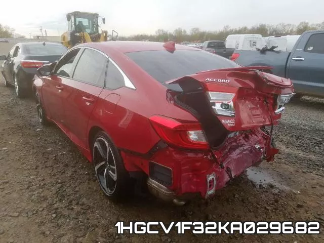 1HGCV1F32KA029682 фото 4