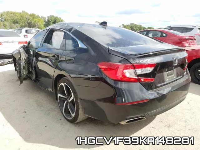 1HGCV1F39KA148281 фото 4
