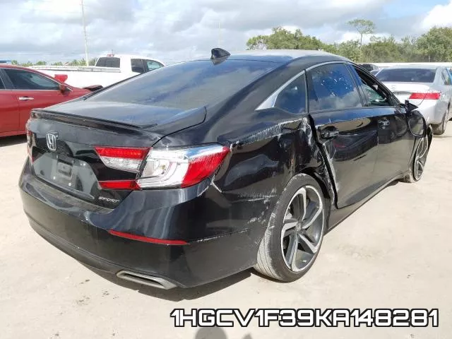 1HGCV1F39KA148281 фото 5