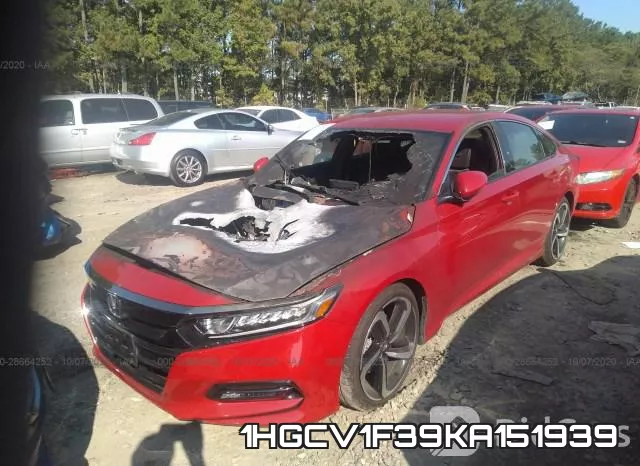 1HGCV1F39KA151939 фото 3