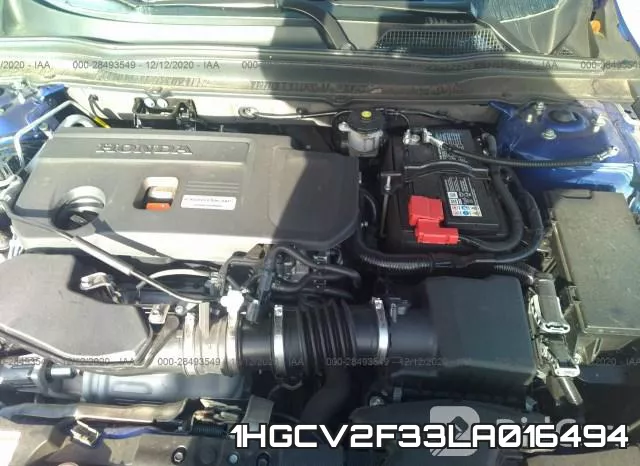 1HGCV2F33LA016494 фото 2
