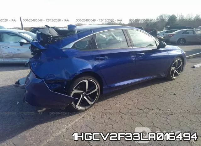 1HGCV2F33LA016494 фото 5