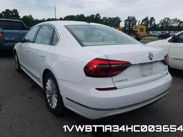 1VWBT7A34HC003654 фото 4
